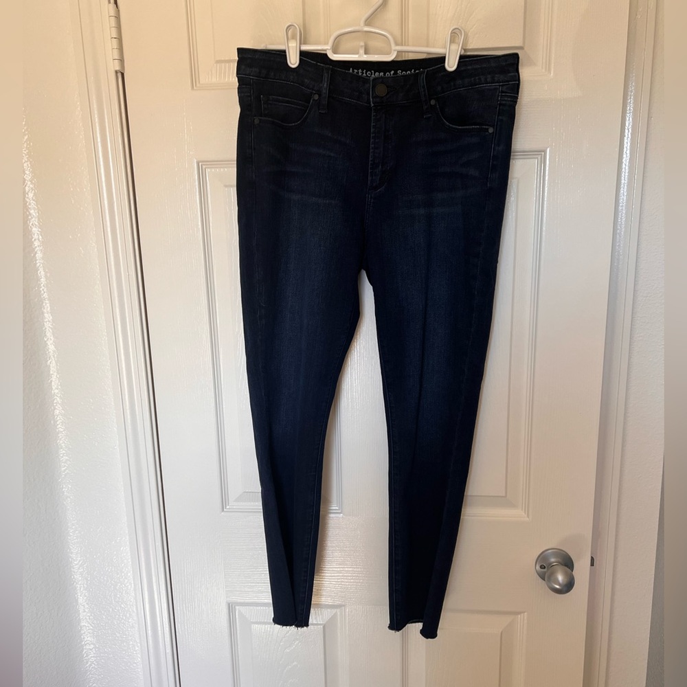 Articles Of Society Women's Dark Indigo Skinny Jeans